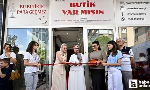 Ankara'da "Butik Var Mısın" mağazası ile yardımlar başladı!