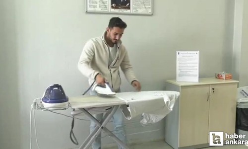 ABB Ankara'da öğrencilere ücretsiz giysi yıkama desteği veriyor