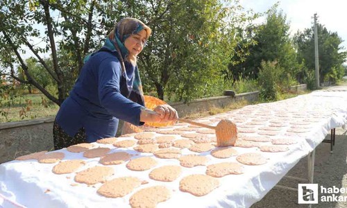 Ankara Çubuk'ta kadınlar tarhana yapıp öğrencilere burs veriyorlar