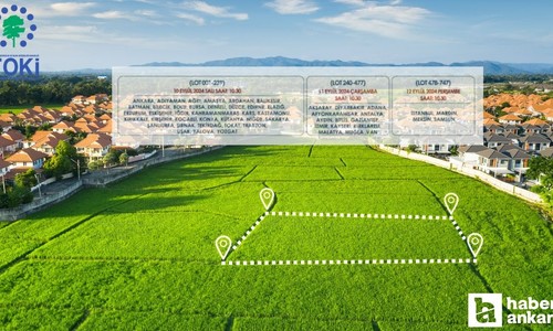 TOKİ arsa satışı listesi: 53 ilde 747 arsa satışı ne zaman, hangi illerde satışa çıkacak?