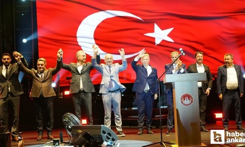 ABB Başkanı Mansur Yavaş Polatlı'da Sakarya Zaferi kutlama programına katıldı