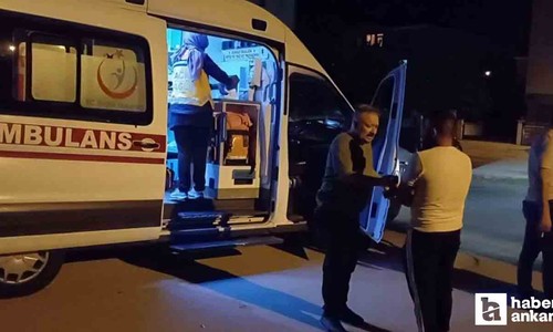 Çorum'da alacak verecek meselesinden çıkan bıçaklı kavgada 1 kişi yaralandı