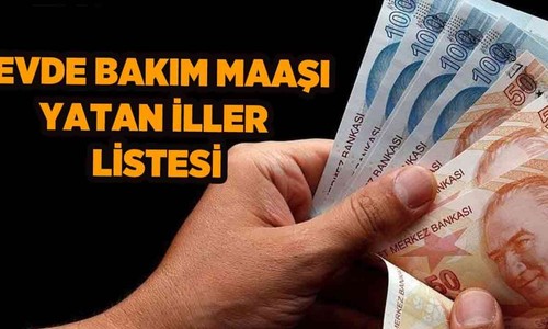 Eylül ayı evde bakım maaşı yatan iller listesi 2024! e Devlet engelli maaşı yattı mı sorgulama