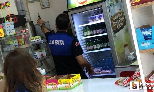 Pursaklar Belediyesi öğrenci sağlığı için okul kantinlerini denetliyor