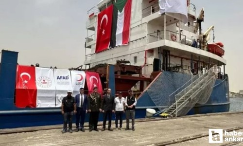 Türkiye Sudan’a insani yardım gemisi gönderdi