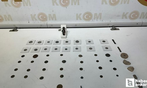 Ankara Mamak’ta tarihi eser kaçaklığı operasyonu