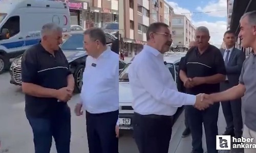 Gölbaşı Belediye Başkanı Odabaşı esnaf ve vatandaşlarla bir araya geldi