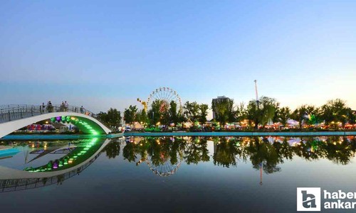 Ankara Büyükşehir Belediyesi Gençlik Parkı'nı sanatla canlandırıyor