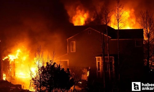 Ankara Çankaya'da yangın ihbarına giden itfaiye yanmış erkek bedeni buldu!