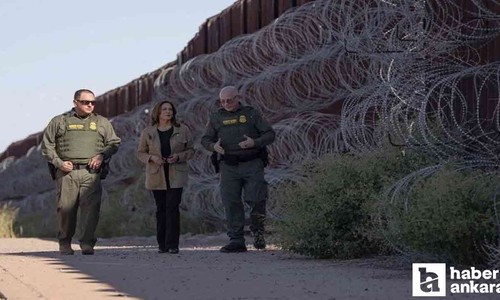 ABD Başkan Adayı Kamala Harris'ten Meksika sınırına ziyaret!