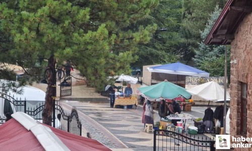 Ankara Nallıhan’da sağanak yağış hayatı felç etti