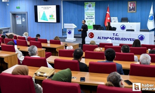 Altındağ Belediyesi Atık Yönetimi konusunda seminer verdi