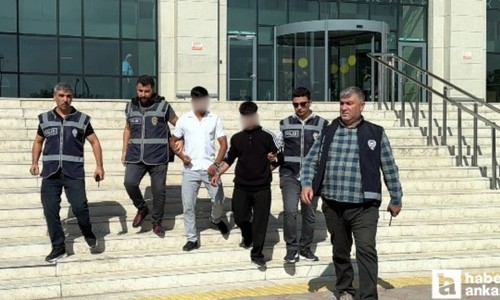 Ankara’da taksiyi gasp eden 2 şüpheli Kırıkkale’de yakalandı