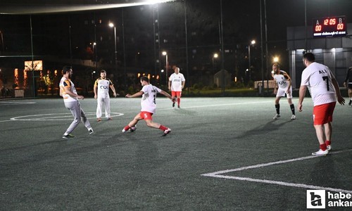 Mamak Belediyesinde Müdürlükler arası futbol turnuvası heyecanı
