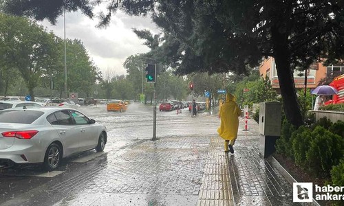 Ankara'ya kuvvetli sağanak uyarısı yapıldı!