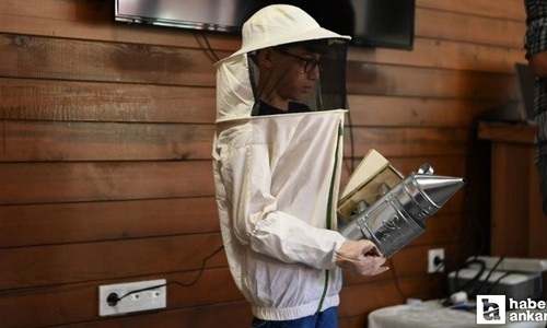 Çocuklar, Mamak Belediyesi Ekolojik Köy'de yeşil dünya bilinci kazanıyor