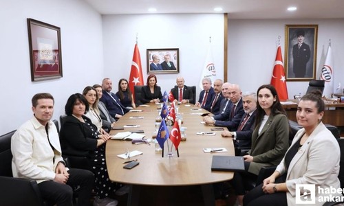 Kosova Başbakan Yardımcısı Redzepi, ATO Başkanı Baran’ı ziyaret etti