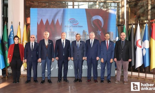 Bahreyn Büyükelçisi Marzooq'tan ATO Başkanı Baran’a ziyaret