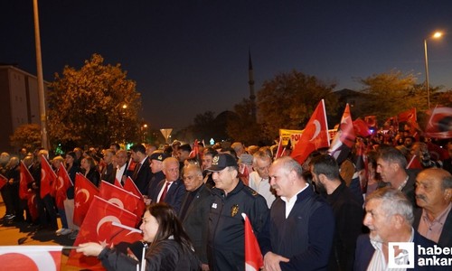 Polatlı'da "Cumhuriyete Saygı Yürüyüşü" yoğun katılımla gerçekleştirildi