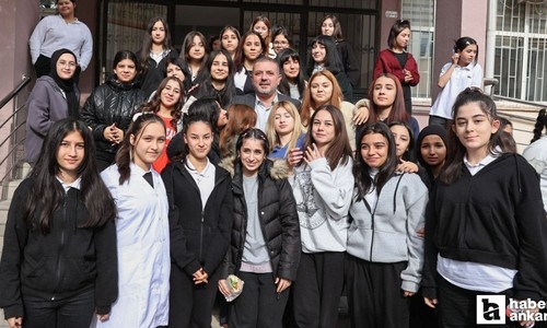 Sincan Belediye Başkanı Ercan öğrencilerle bir araya geldi