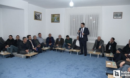 Kahramankazan Belediye Başkanı Çırpanoğlu'ndan mahalle ziyareti