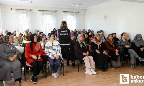 Altındağ'da “En İyi Narkotik Polisi Anne" semineri düzenlendi