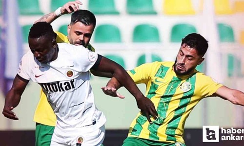 Gençlerbirliği Şanlıurfaspor maçını farklı kaybetti: 3-1