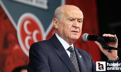 MHP Genel Başkanı Bahçeli: "Söylediğimiz her şeyin arkasındayız"