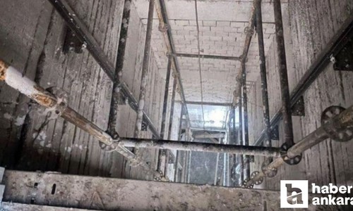 Çankaya'da 58 yaşındaki inşaat işçisi asansör boşluğuna düştü: Vefat etti