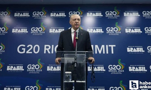 Cumhurbaşkanı Erdoğan Brezilya'da konuştu: "Türkiye'de enflasyon düşmeye devam edecek"