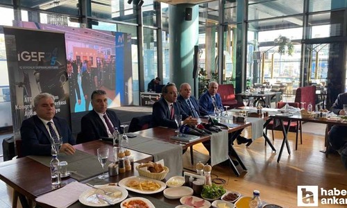 "İGEF'25" Fuarı tanıtım toplantısı ATO Congreisum'da düzenlendi