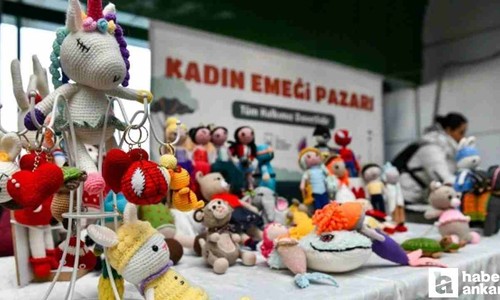 Ankara Büyükşehir Belediyesi'nden kadınlara destek: Kadın emeği pazarı!