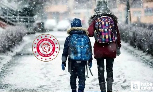 Ankara kar yağışı okullar tatil mi? Ankara Valiliği son dakika yarın okul var mı 26 Kasım 2024?