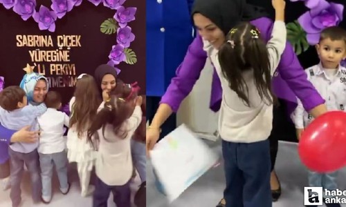 Sincan Belediyesi Anne Çocuk Oyun evlerinde öğretmenler günü heyecanı yaşandı