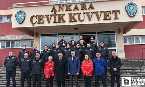Ankara Emniyet Müdürü Dinç'ten, Türk Kızılay'a kan bağışı