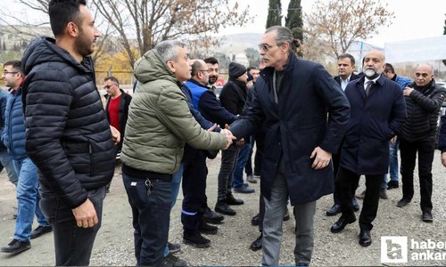 Etimesgut Belediye Başkanı Beşikçioğlu'ndan madencilere destek!