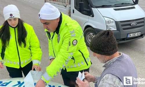 Ankara'da kış lastiği zorunluluğu denetimleri başladı