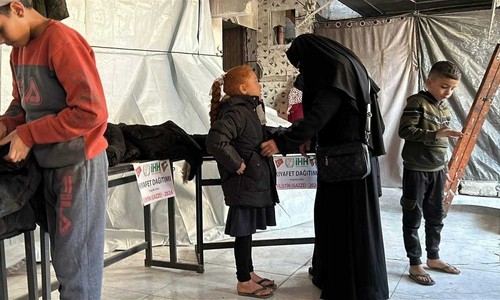 İHH Beypazarı temsilciliğinden Gazze'deki yetimlere yeni yardım