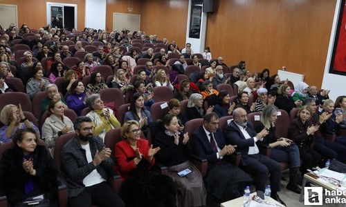 Etimesgut Belediyesi Kadına Şiddete Hayır programına ev sahipliği yaptı