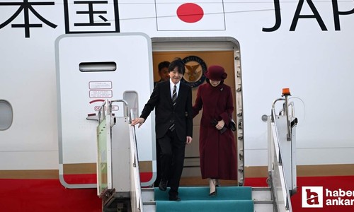 Japonya Veliaht Prensi ve Prensesi resmi ziyaret için Ankara'ya geldiler