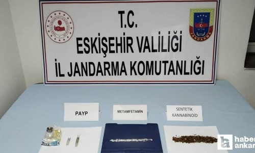 Ankara'dan getirilen yasaklı maddeler Eskişehir'de yakalandı