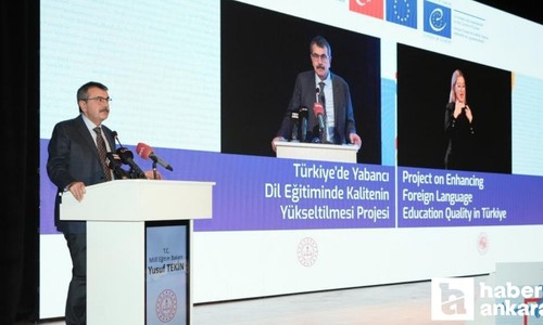 Bakan Tekin yabancı dil eğitim projesinin detaylarını açıkladı