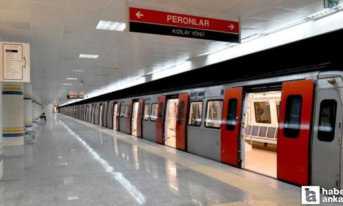 EGO resmi açıklamayı yaptı! Ankara'da metro seferleri durduruldu!