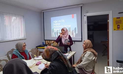 Kırıkkale'de İlçe Sağlık Müdürlüğü ekipleri vatandaşlara sağlık konusunda eğitim veriyor