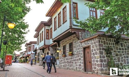 Ankara'da kent tarihi Hamamönü'nde başlamış!