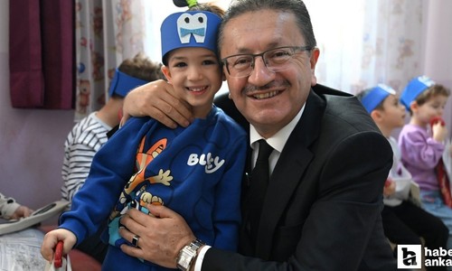 Altındağ Belediyesi kreş öğrencilerine ağız ve diş sağlığı taraması yaptı