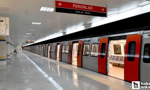 EGO'dan resmi açıklama: Çayyolu - Kızılay metrosu arızalandı!
