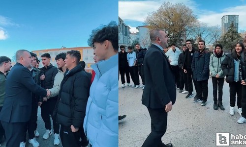 Sincan Belediye Başkanı Ercan lise öğrencileri ile bir araya geldi
