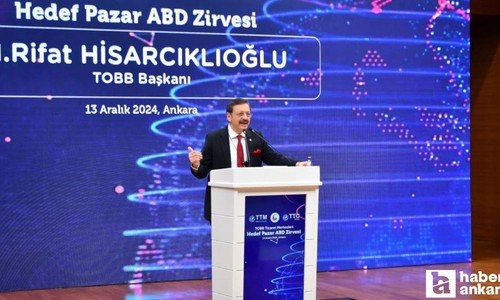 TOBB Başkanı Hisarcıklıoğlu, ABD’ye ihracat rakamlarını değerlendirdi