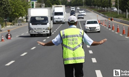 Ankara Emniyet Müdürlüğü yarın trafiğe kapatılacak yolları duyurdu